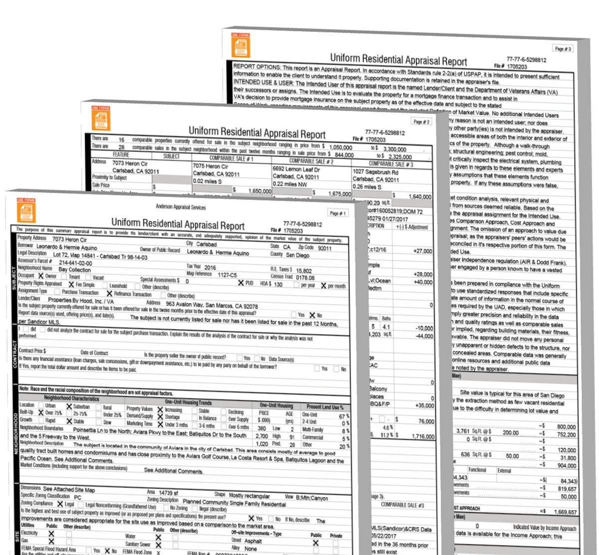 GSE Lending Appraisals